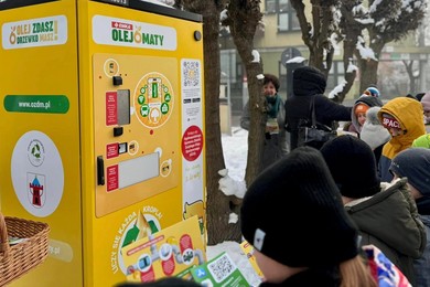 Oficjalnie otwarto kościański olejomat 