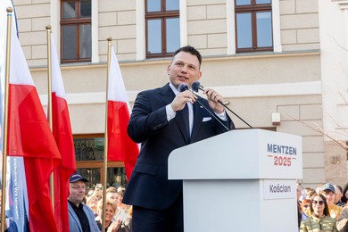 Mentzen przyciągnął tłumy