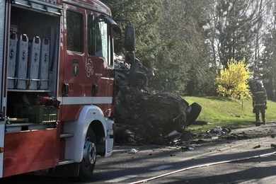 Śmiertelny wypadek w Śmiglu. Nie żyje 40-letni kierowca