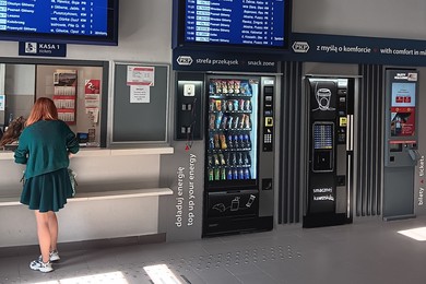 Dworzec w Kościanie z nowymi usługami 