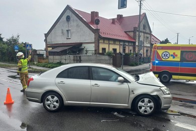 Nie ustąpił pierwszeństwa