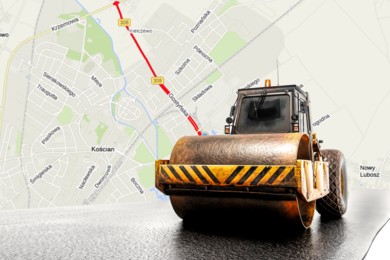 Będzie nowa nawierzchnia drogi 308 w Kościanie i Kiełczewie