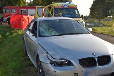 Śmiertelne potrącenie. Nie żyje rowerzysta [AKTUALIZACJA]