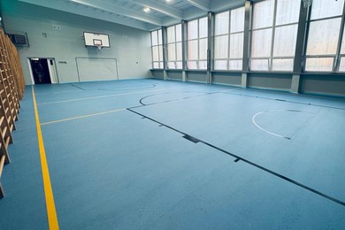 Sala sportowa „dwójki” zyskała nowe oblicze