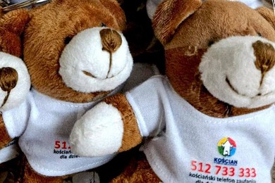 Mały miś – wielkie wsparcie