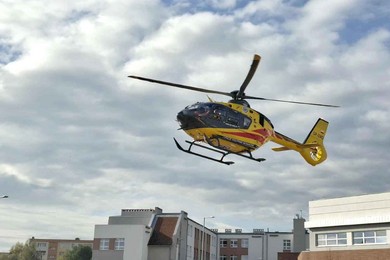 Konieczny był lotniczy transport medyczny 