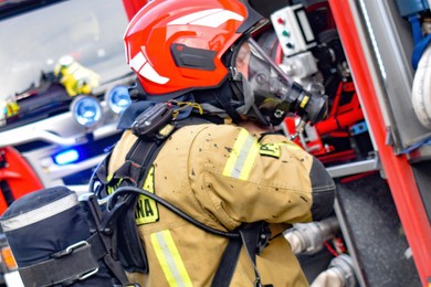 Śmigiel: pożar, ewakuacja i ładunek wybuchowy 