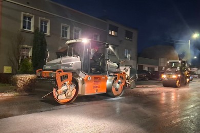 Chaos podczas prac drogowych