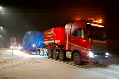 Kolos przejechał ulicami Śmigla 