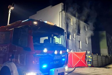 Tragiczny pożar w Kościanie. Nie żyje 68-letni mężczyzna 
